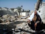 Perempuan Gaza sedang Meratap (www.populisamerica.com)